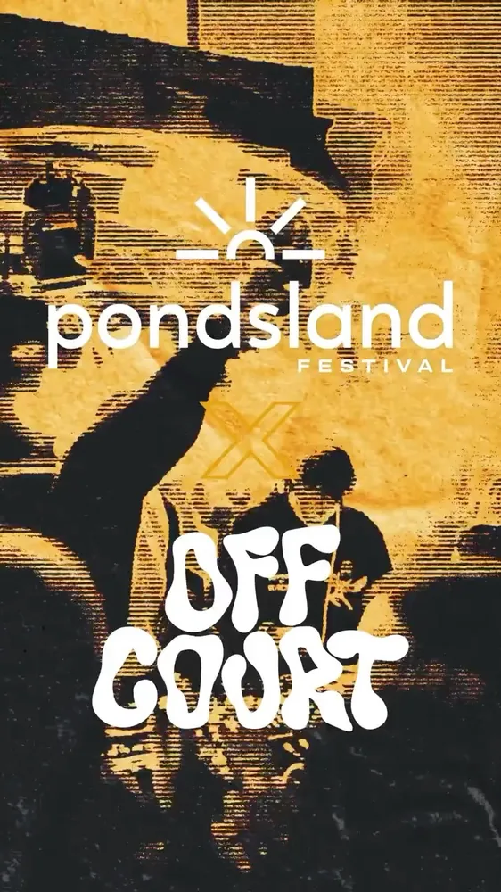 Plakat: Pondsland × Off Court, 08.11.2025