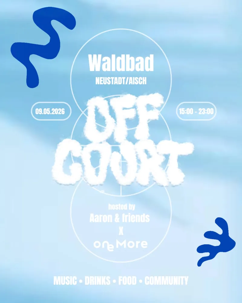 Plakat: Daydrinking am Waldbad, 09.05.2026